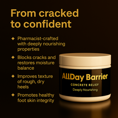 All Day Barrier - Tallow-Based Cracked Heel Repair Cream